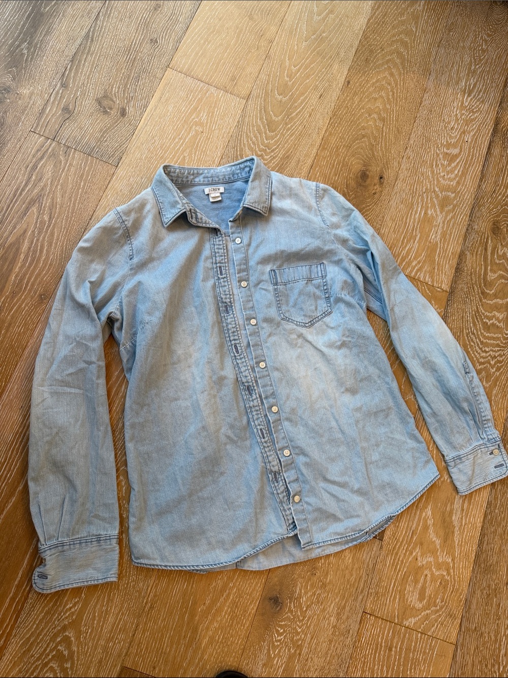 J. Crew Denim Top Size Medium
